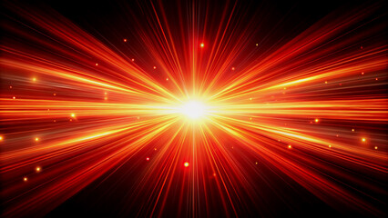 Wall Mural - Dynamic Red and Yellow Burst Background Image