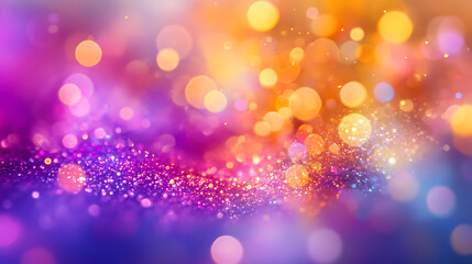 Wall Mural - abstract background with bokeh