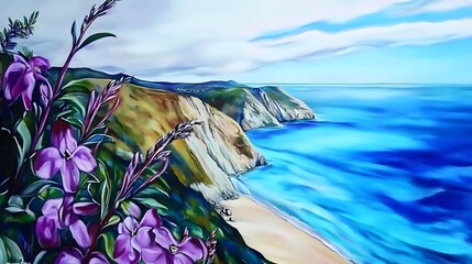 Wall Mural - tropical paradise flower