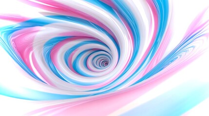 Poster - Vibrant swirling patterns in pastel colors creating a dynamic visual experience