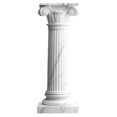 Poster - Elegant Marble Column Classical Design Architectural Element