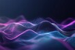 © AHNH2 - Abstract Colorful Waves of Light in a Digital Landscape Environment