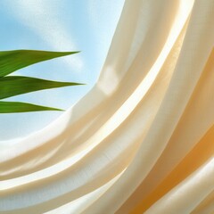 Poster - Artful display of natural fibers on neutral background soft lighting textural beauty