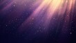© Johannes - Violet banner dark bokeh particles glitter awards dust gradient abstract background. Futuristic glittering in space on violet background blank empty.