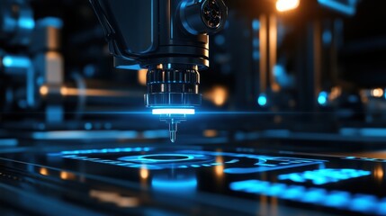 Poster - Advanced Laser Technology in Modern Industrial Manufacturing Process