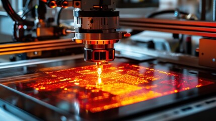 Poster - Advanced Laser Technology in Modern Manufacturing Process