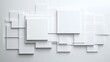 © lisa - White squares, abstract background, design