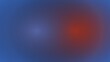 © Anna - Glowing blurred colored circular gradient on a blue background.