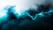 © Nur - Abstract Stormy Sky with Electric Blue Lightning Bolts