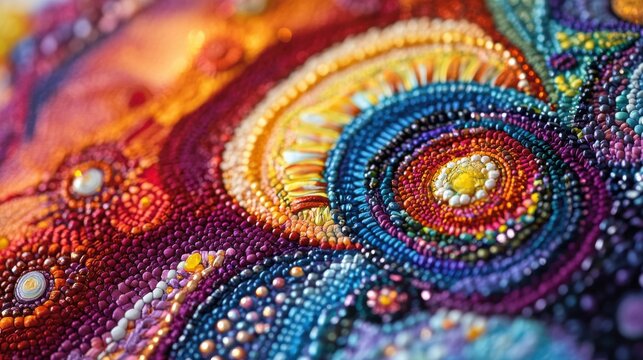 Colorful designs add energy and joy to summerthemed art.