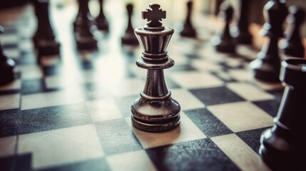 Poster - Mastering chessboard strategies for financial trading insights global markets visual guide competitive arena expert perspective chessboard tactics