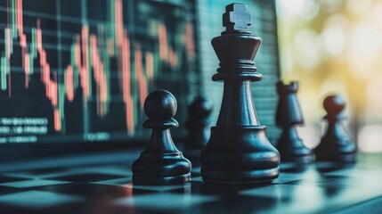 Poster - Strategic chess moves in trading harnessing actionable insights in financial markets