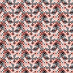 Poster - Seamless random geometric threetone pattern background - abstract vector graphic design