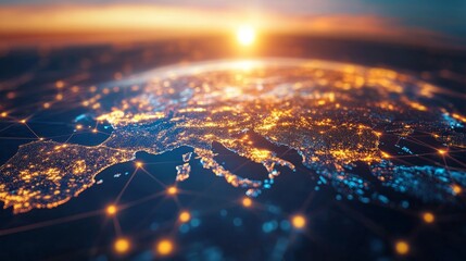 Poster - Streamlining crossborder logistics operations enhancing efficiency in global trade