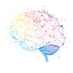 Poster - Abstract Rainbow Brain Network Visualization