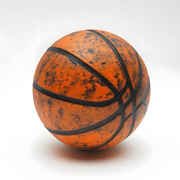 basket ball isolated on white background