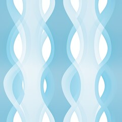 Poster - Abstract seamless pattern with smooth curved lines intersecting on a minimalist grid system