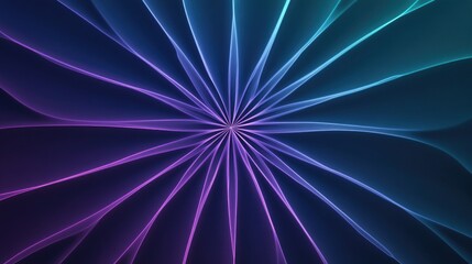 Aufkleber - Dynamic abstract light patterns digital art colorful background creative design futuristic atmosphere