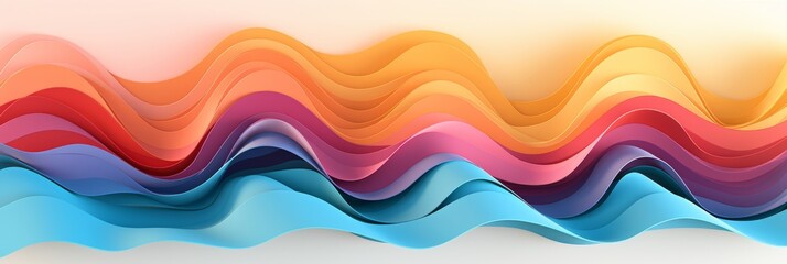Poster - Dynamic wave effect  captivating background design for modern visuals and presentations