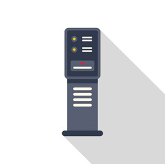 Poster - modern payment terminal facilitating secure and convenient contactless transactions using nfc techno
