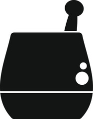 Poster - Modern humidifier maintaining optimal humidity levels for comfortable environment