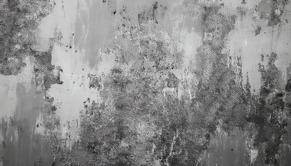 Poster - abstract textured gray wall with black and white distressed pattern, industrial grunge background for interior design and digital artwork

