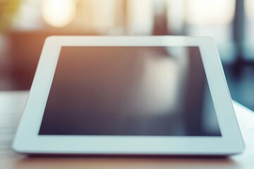 Poster - A person's digital device sits on a natural surface, ready for use