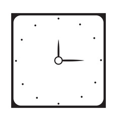 Poster - Wall clock. Simple wall clock. Classic design wall clock. Analog clock. time icon. Vector illustration.
