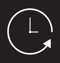 Poster - History icon thin line illustration. Past time line icon vector illustration set.