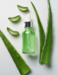 Wall Mural - Refreshing aloe vera serum.  Soothe and hydrate your skin.