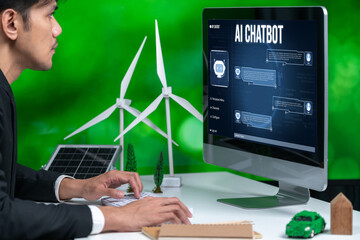 Poster - generative ai virtual assistant tools for prompt engineer and user for ease of engage artificial int