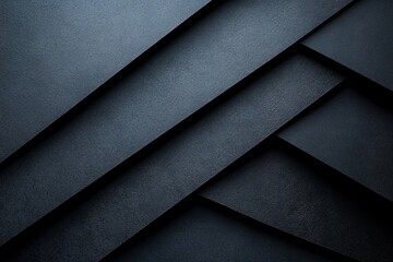 Poster - Abstract arrangement of dark textured surfaces creates a modern artistic expression in interior design