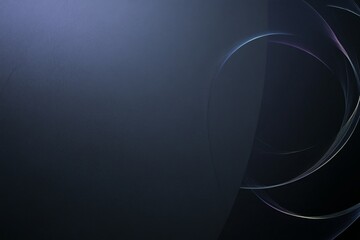 Poster - Abstract design featuring dark tones and flowing light patterns in a digital composition