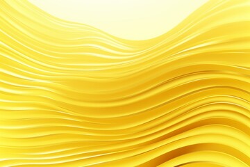 Poster - Bright yellow wave patterns create an energetic abstract background with fluid movement and modern design elements