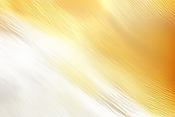 Poster - Bright and vibrant abstract design featuring warm gold and soft white textures flowing together