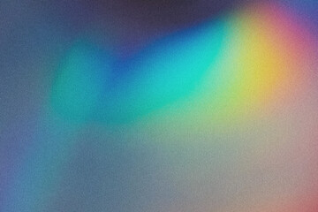 colourful lens flare on black background.