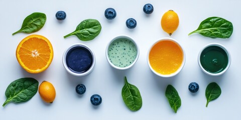 Poster - Fruit and Vegetable Smoothie Bowl