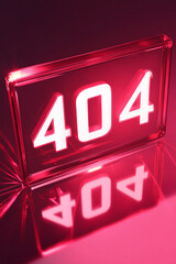 Aufkleber - A neon-lit 