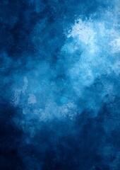 Wall Mural - a blue gradient background with a smooth grain texture, providing a serene and calming backdrop for 