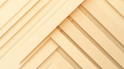 Poster - Thin diagonal lines crossing in a herringbone pattern, with subtle shadows, creating depth and texture on a light background