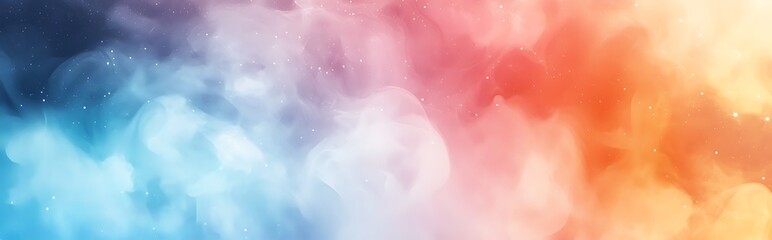 Wall Mural - a blurred pastel background with a white base and grainy texture, adding a soft and gentle touch to 