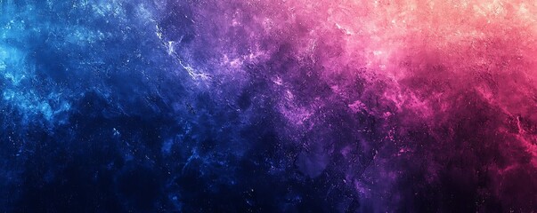 Wall Mural - a dark blue, purple, and pink gradient texture with a rough, grainy noise effect, evoking a retro, g