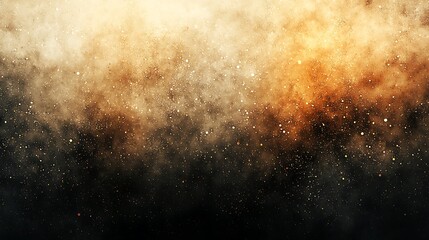 Wall Mural - a dusty, grunge- grain noise pattern with gradient dust dots, offering a spray of sand texture for a