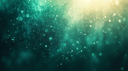 Wall Mural - a glowing green gradient background with a grainy texture, creating a serene yet dynamic vibe, perfe