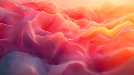 Fototapete - A dynamic composition with transparent shapes and vibrant gradients evokes movement and energy, creating a modern feel. Ideal for backgrounds in graphic design or digital media conveying innovation.