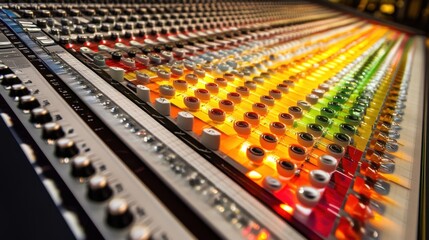 Poster - A production workflow board with color-coded tasks and quality control notes.