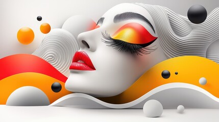 Poster - A bold and colorful poster design for a seasonal sale, featuring big discounts and eye-catching visuals that immediately convey excitement and urgency.