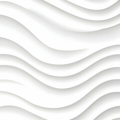 Wall Mural - Abstract white wave texture background