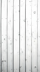 Wall Mural - White wood planks wall texture background (2)