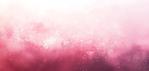 Wall Mural - a pink grainy gradient background with a noise texture and light pastel color, providing a banner ba